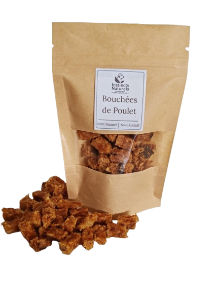 Bouchée de Poulet en cube Chat et Furet